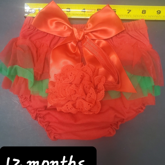 Baby Christmas Bloomers Set🎄 NEW! - Picture 6 of 6